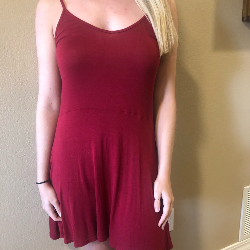 Casual Red Dress